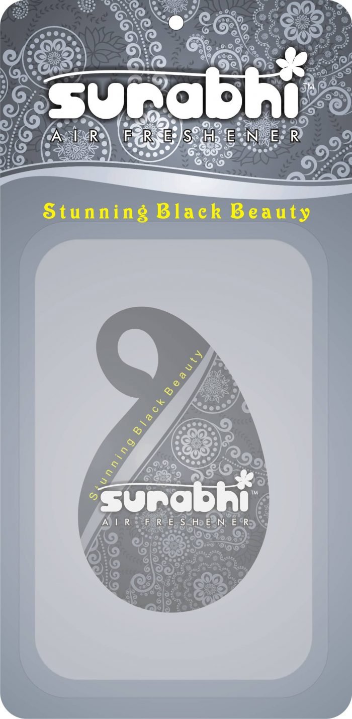 Carded Air Freshener - Black Beauty